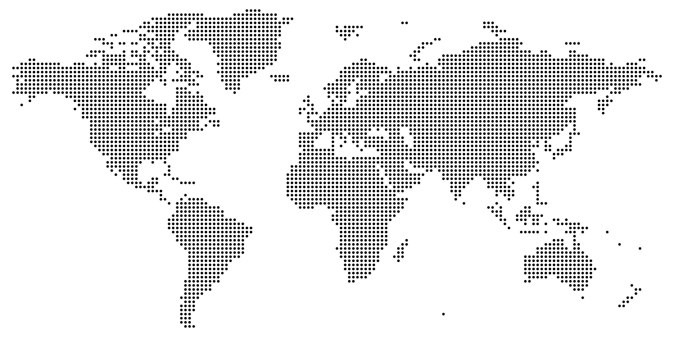 black-on-white-dotted-world-map-vector